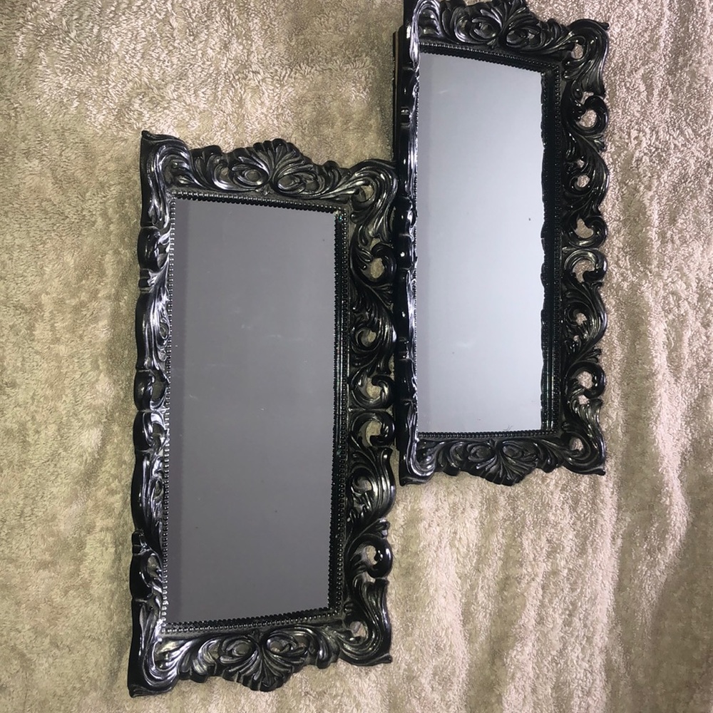 Beautiful Pewter Vanity Trays